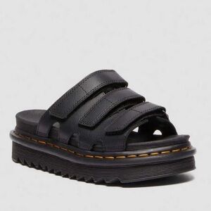 Dr. Martens Black Women's Slides